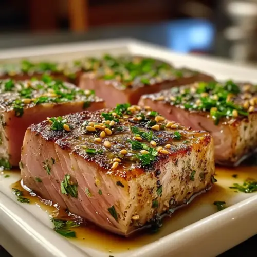 Seared Tuna Steaks