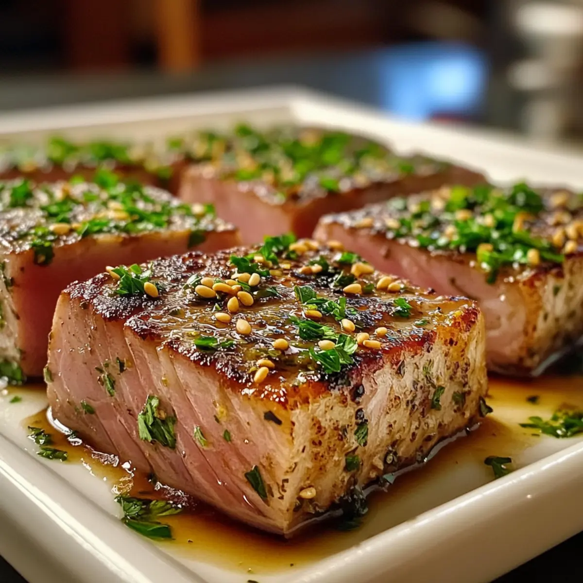 Seared Tuna Steaks