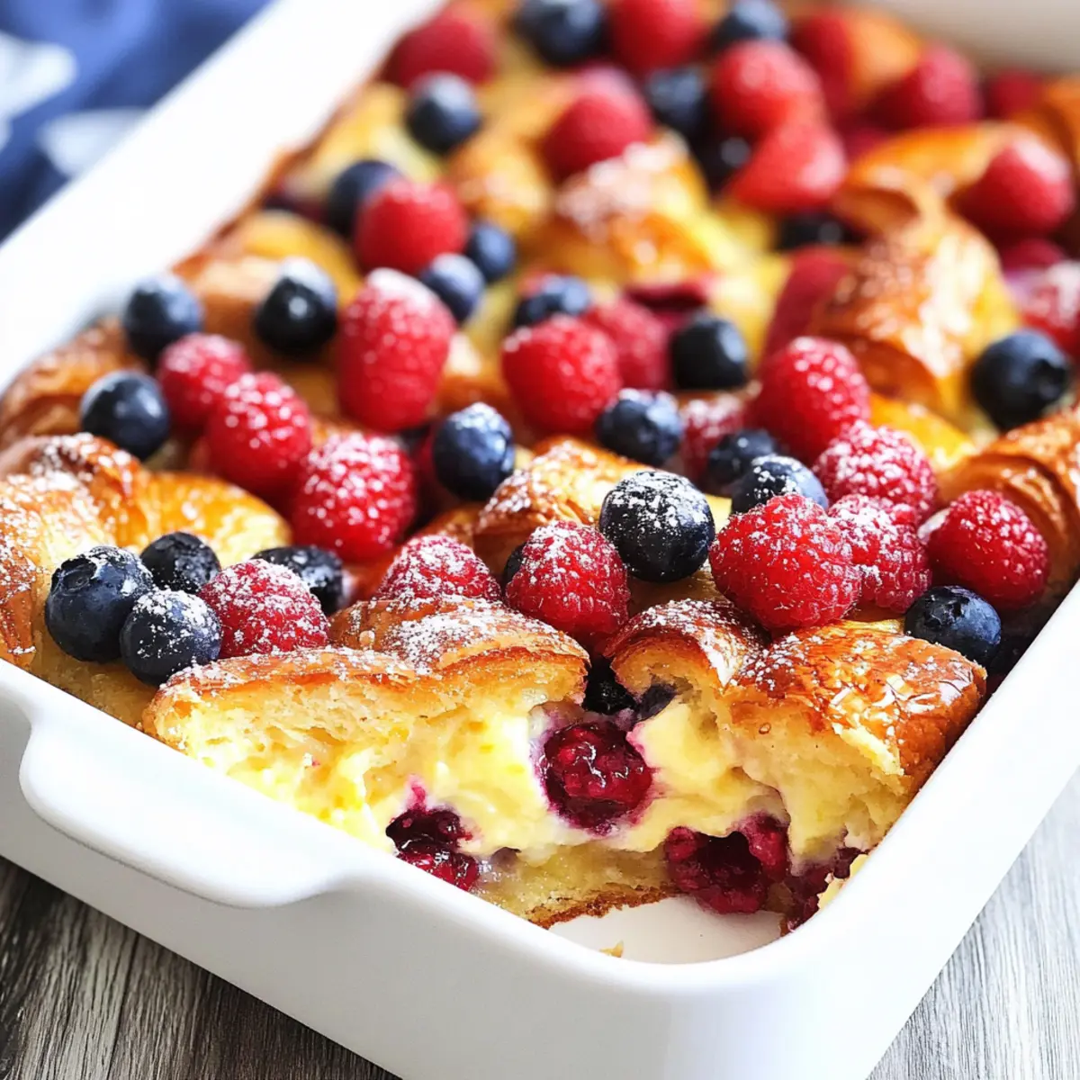 Berry Croissant Bake