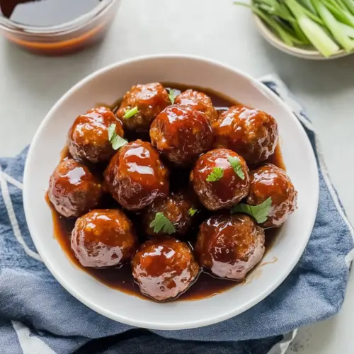 Crockpot BBQ Meatballs