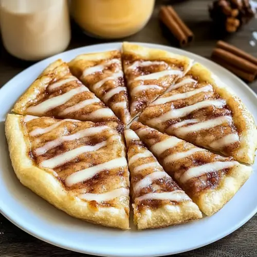 sweet Cinnamon Swirl Pizza