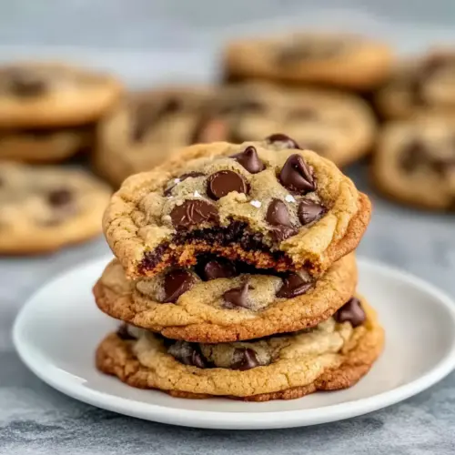 Brown butter chocolate chip cookies