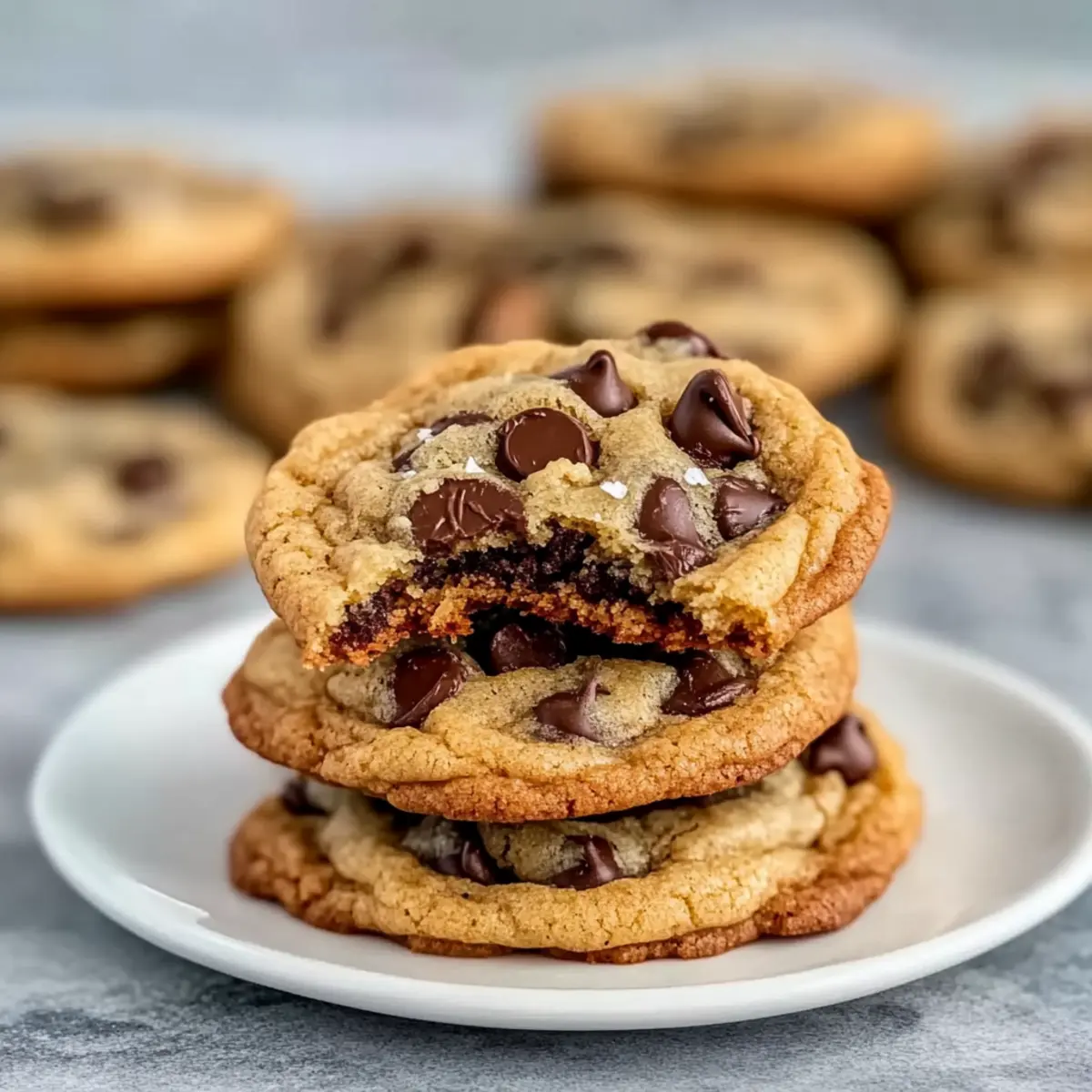 Brown butter chocolate chip cookies
