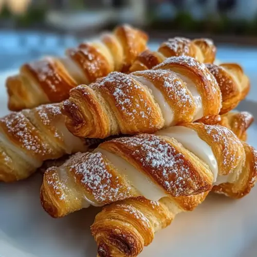 Baked Cinnamon Twists with Crescent Rolls