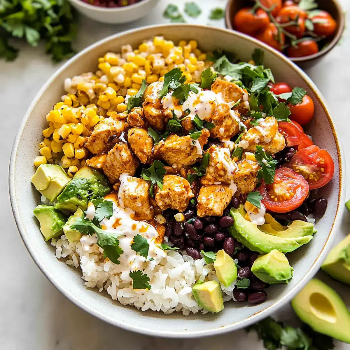 Baja Hot Honey Chicken Bowls