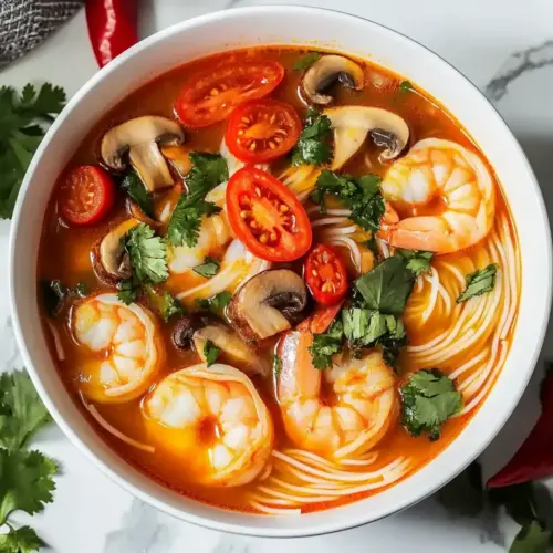 Tom Yum Soup Noodles