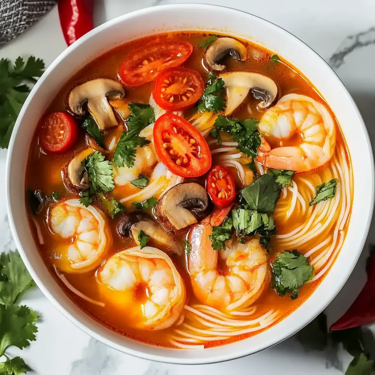 Tom Yum Soup Noodles