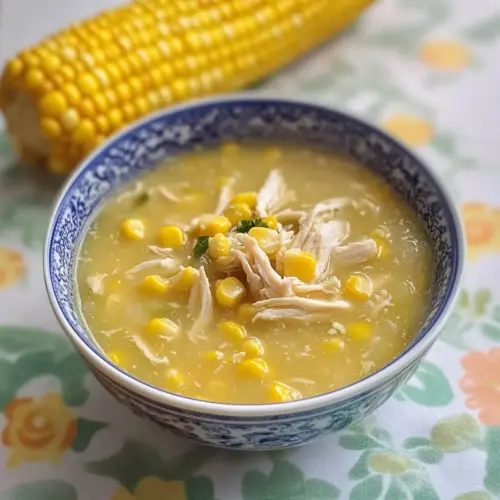 Chicken and Sweetcorn Soup