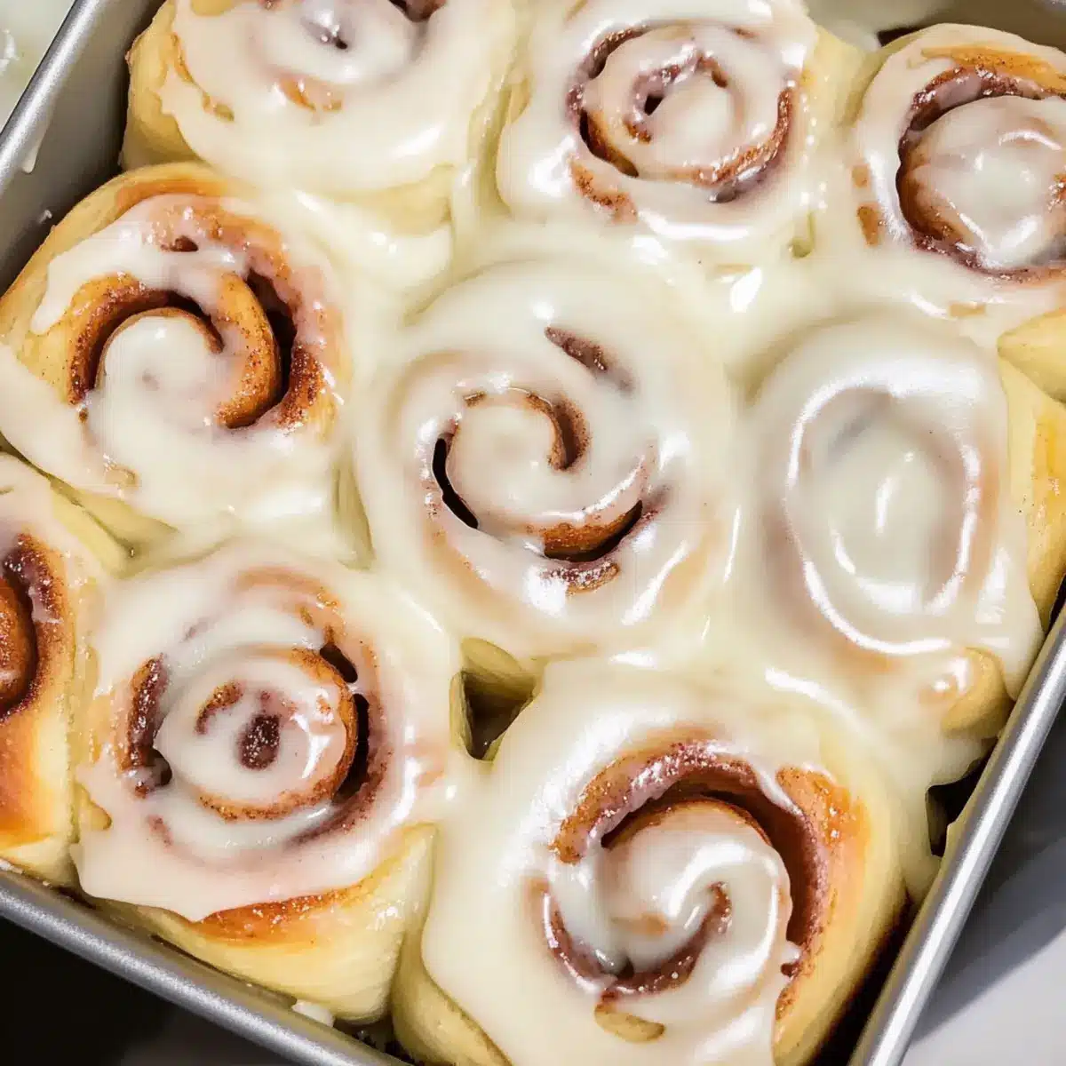 Quick Yeast Cinnamon Rolls