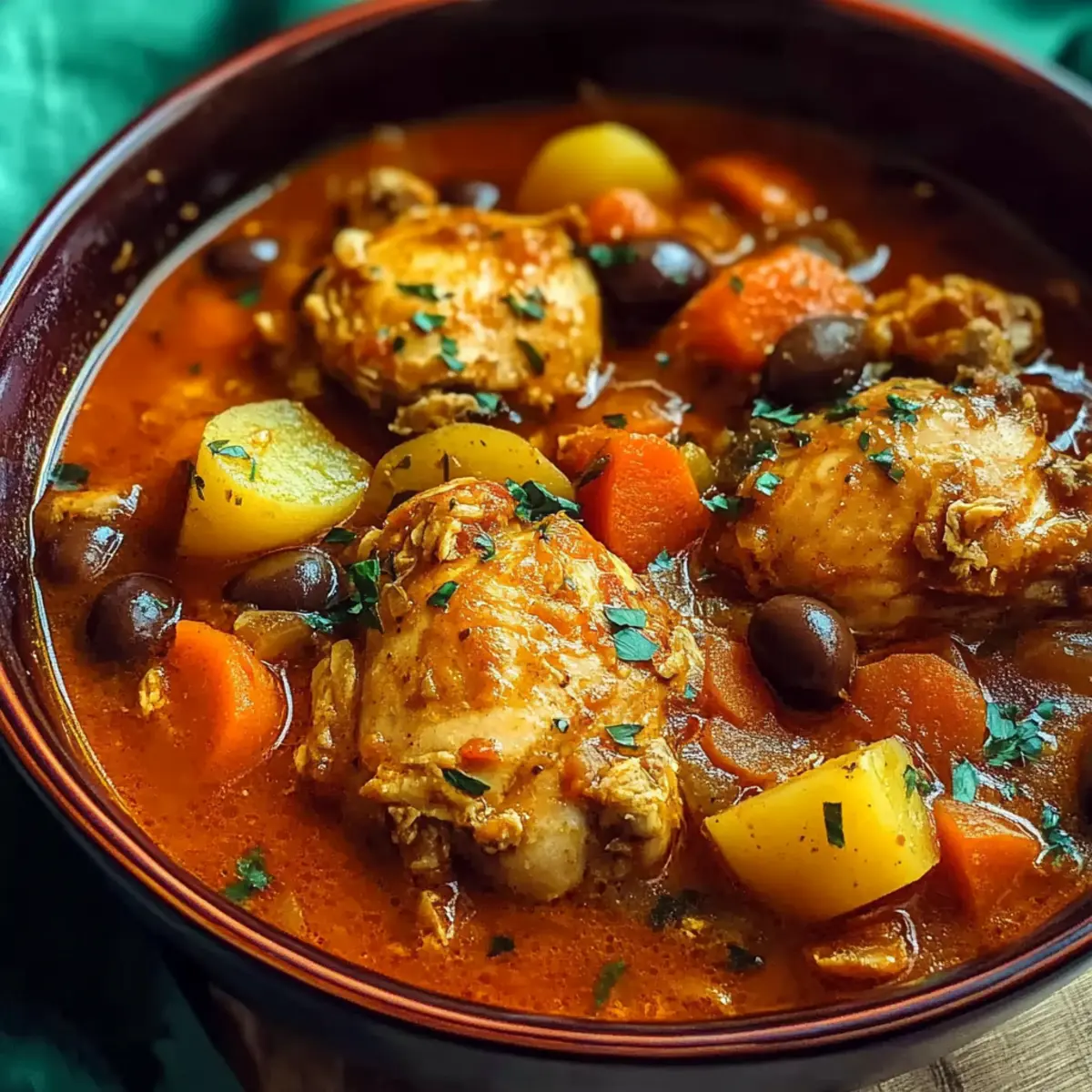 Puerto Rican Chicken Stew