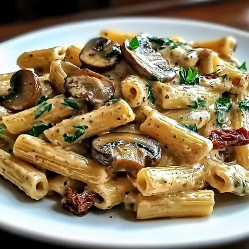 Tuscan Mushroom Pasta