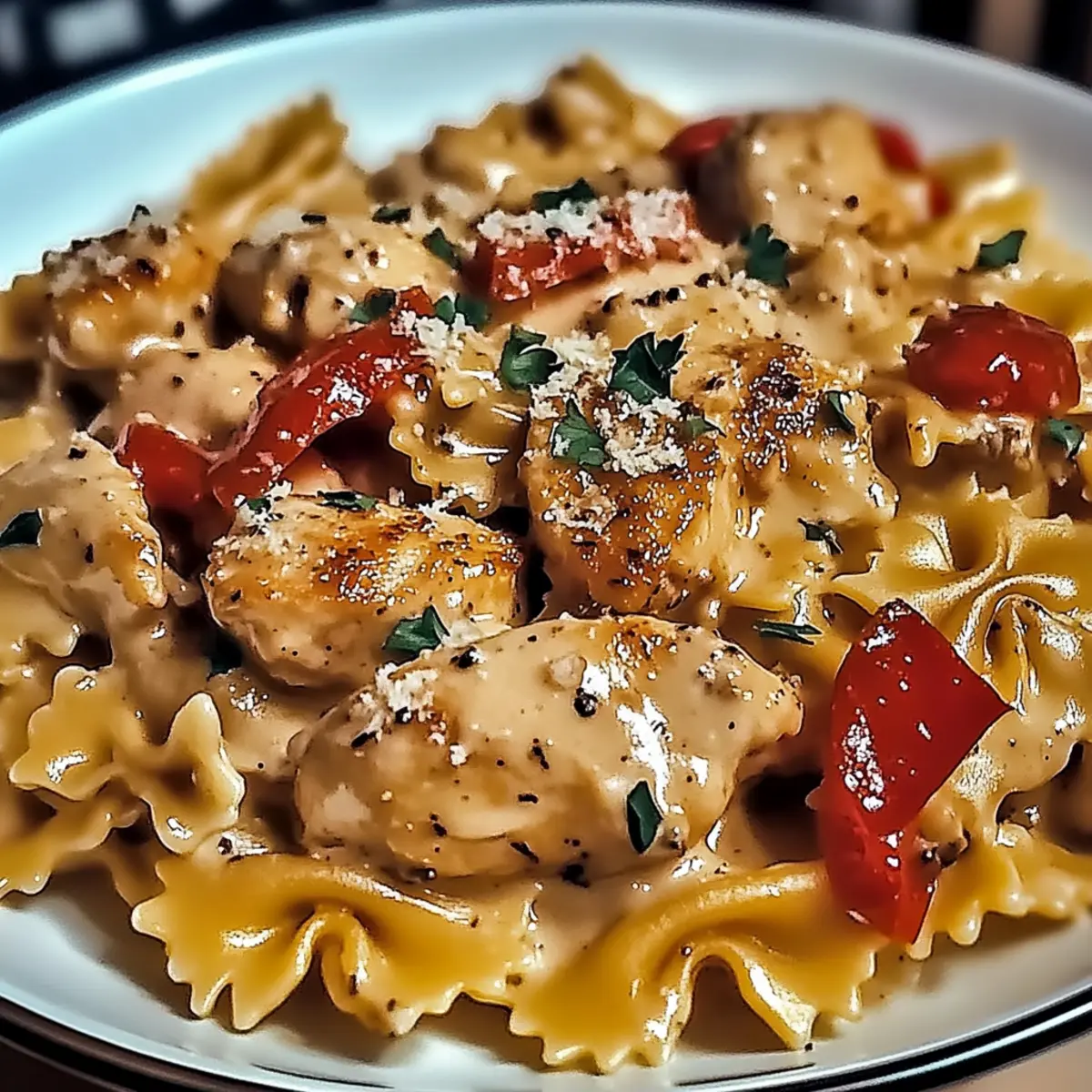 Parmesan Roasted Red Pepper Chicken