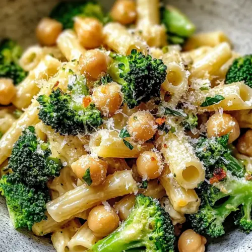 Broccoli Chickpea Pasta