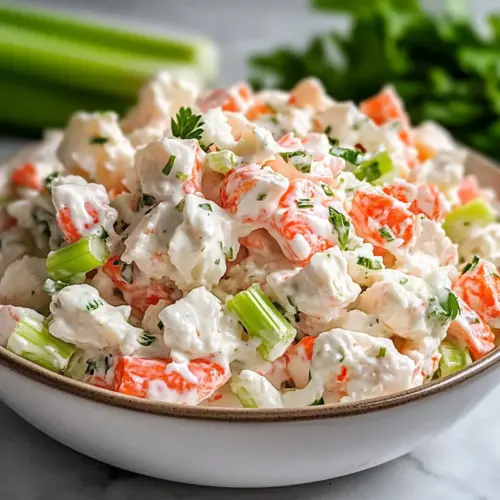 Golden Corral Crab Salad