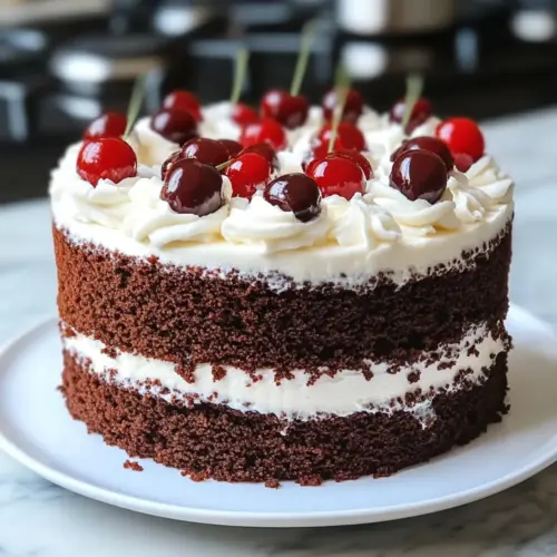 Black Forest Cake Recipe
