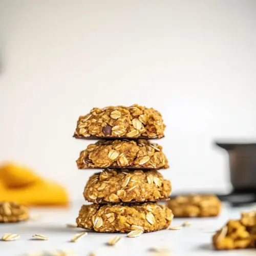 Healthy Pumpkin Oat Cookies