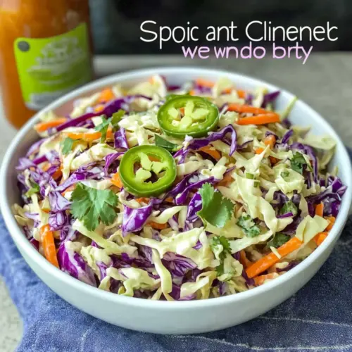 jalapeno Cilantro Coleslaw