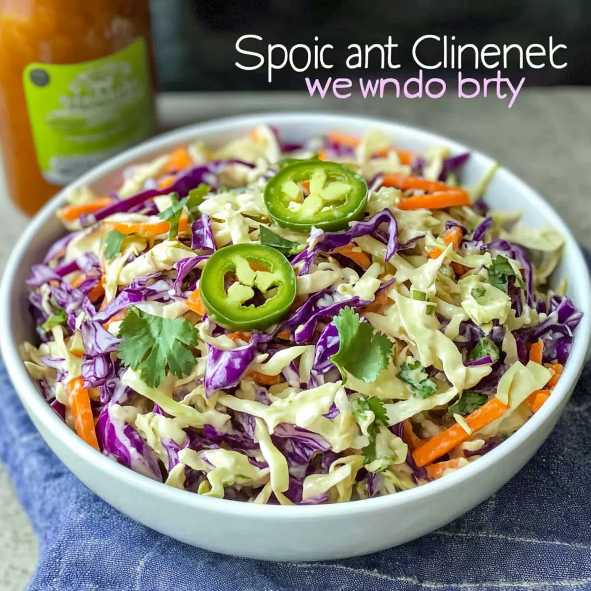 jalapeno Cilantro Coleslaw