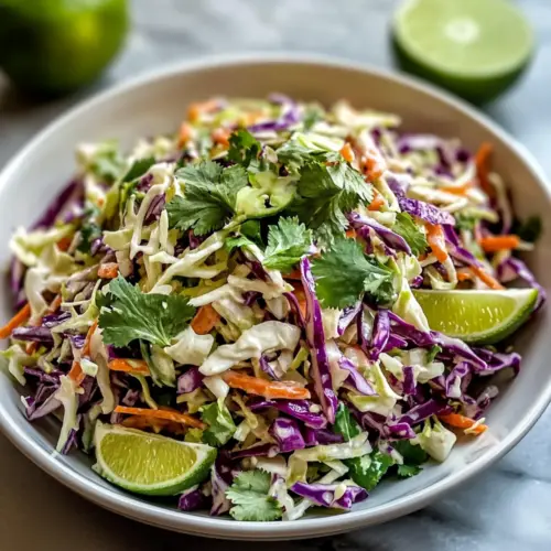 Crunchy Mexican Coleslaw