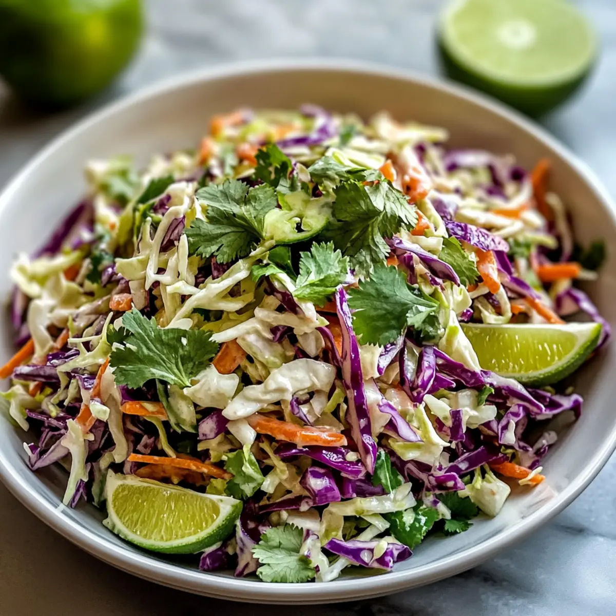 Crunchy Mexican Coleslaw