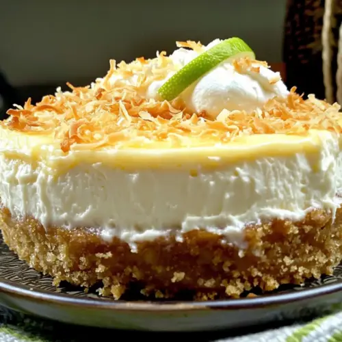 Coconut Cream Cheesecake