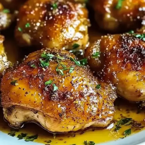 Oven-Baked Chicken Thighs