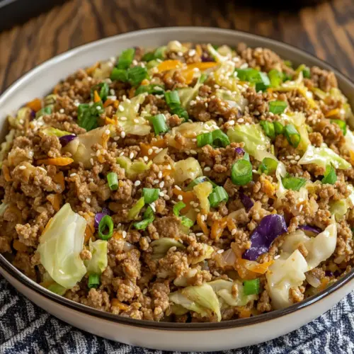 Easy Keto Egg Roll