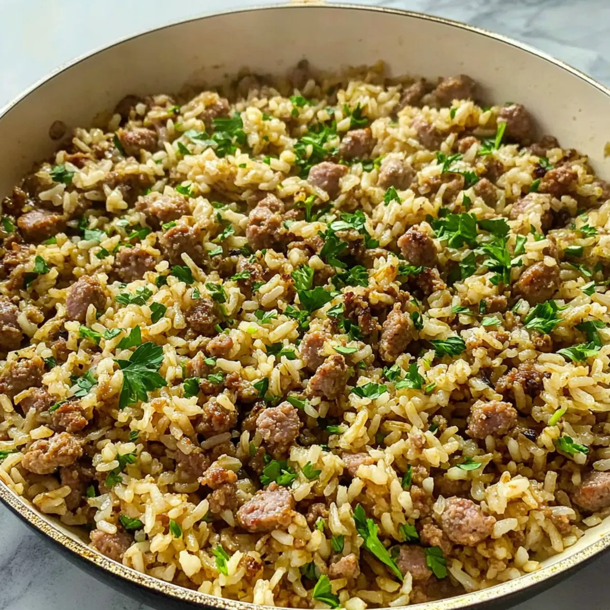 Italian Sausage Rice