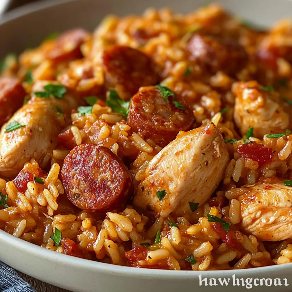 Slow Cooker Chicken Jambalaya