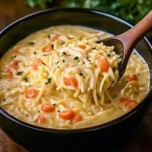 Crack Chicken Noodle Soup