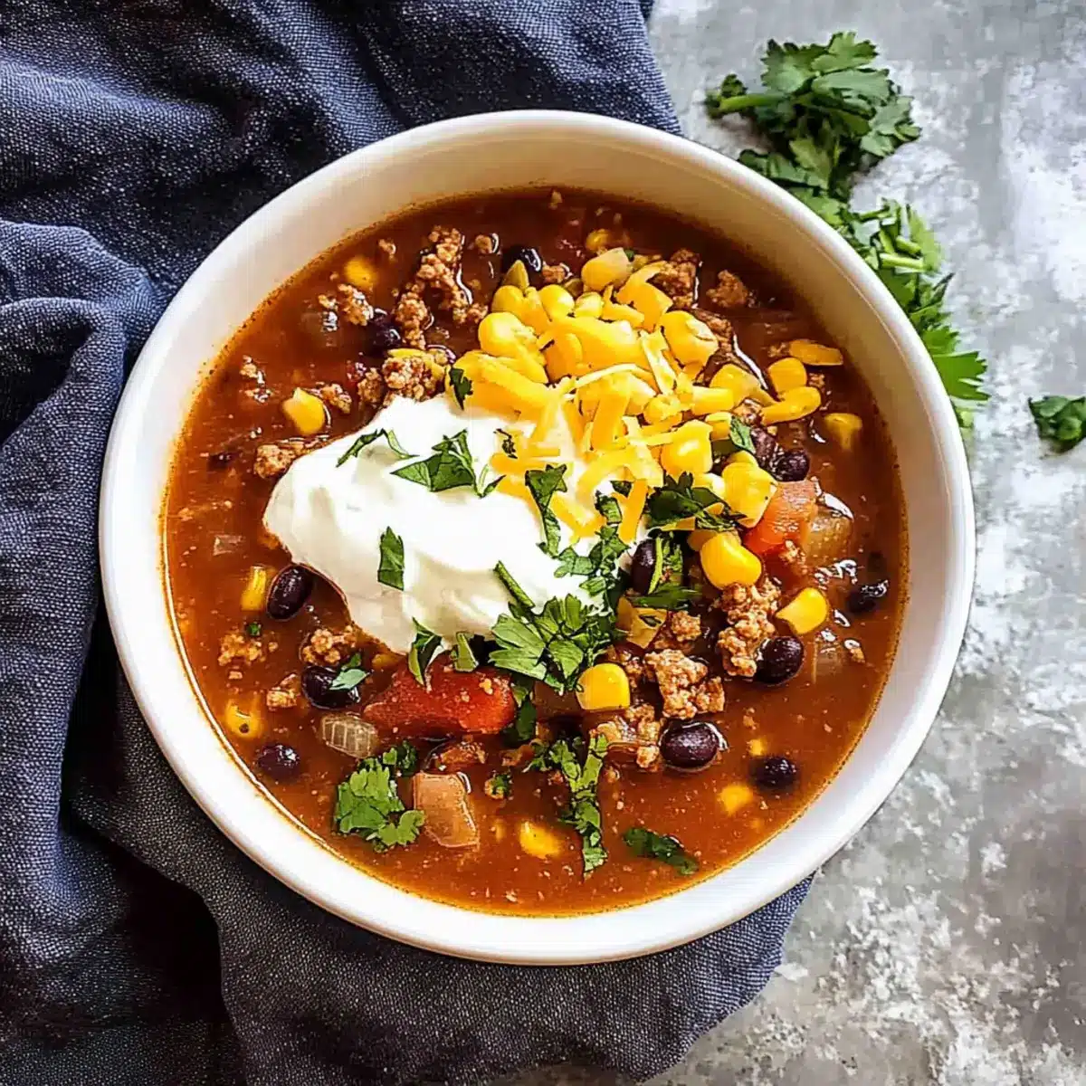 Easy Taco Soup