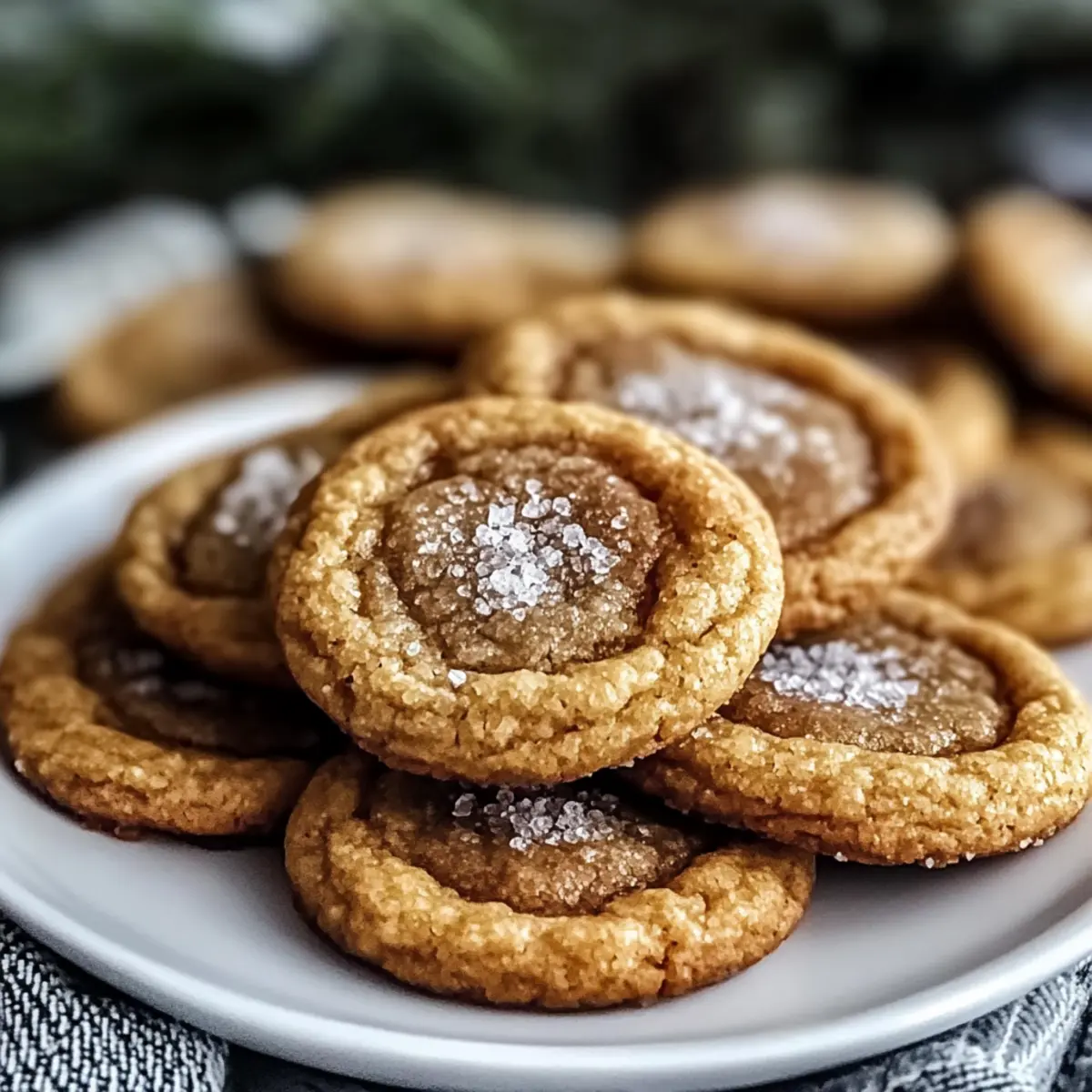 Salted Honey Cinnamon Cookies