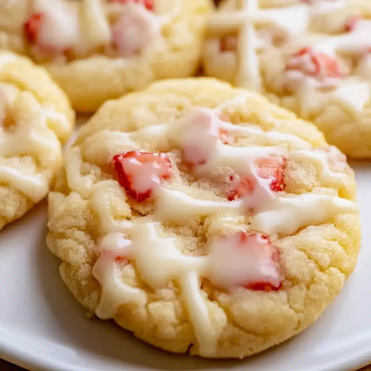 Strawberry Lemonade Cookies