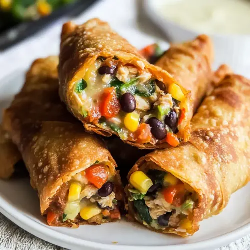 Southwest Egg Rolls Recipe