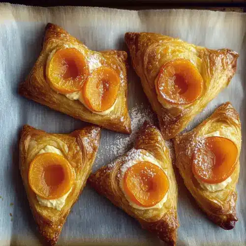 Apricot and Almond Puff Pastries