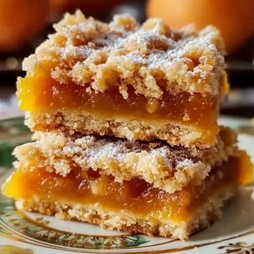 Apricot Crumble Bars