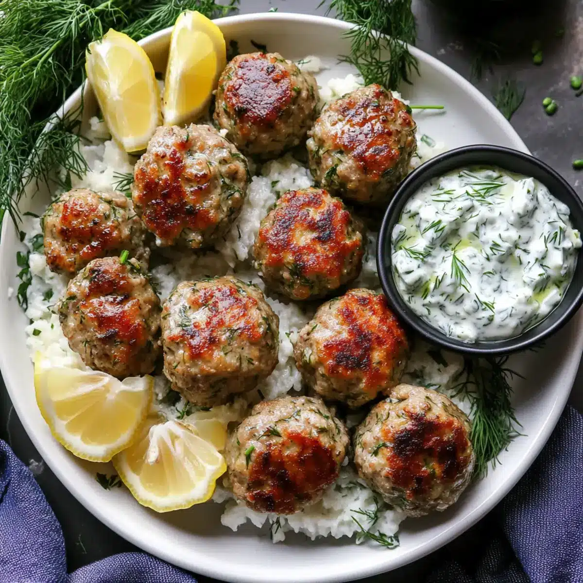 Ground turkey meatballs