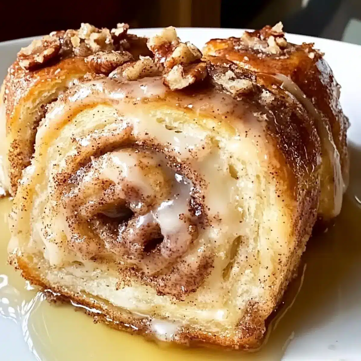 Brown Butter French Toast Cinnamon Rolls