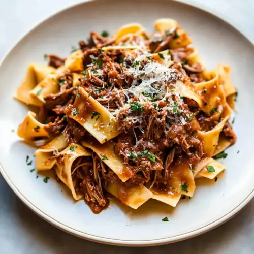 Braised Beef Ragu with Pappardelle