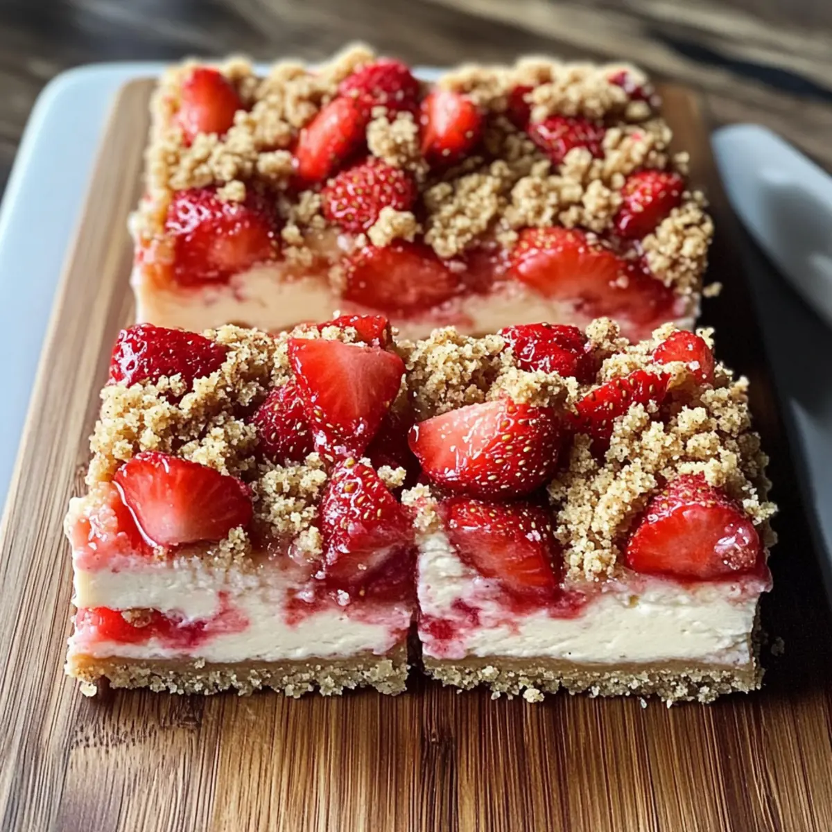 Strawberry Cheesecake Bars