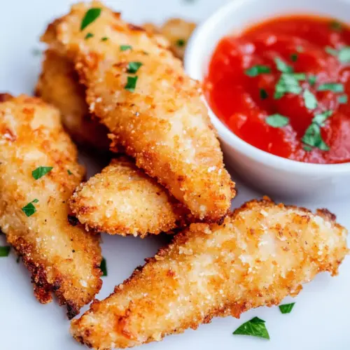 Baked Parmesan Chicken Tenders