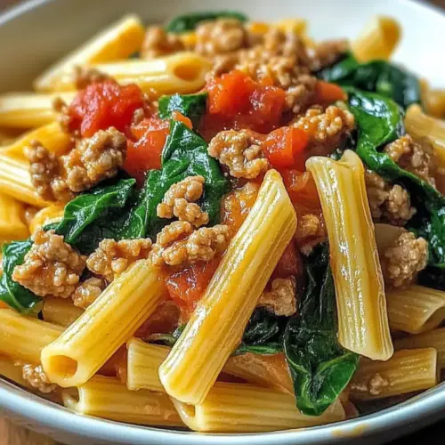 One-Pot Pasta with Ground Turkey