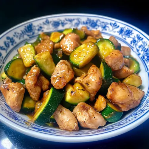 Chicken Zucchini Stir Fry