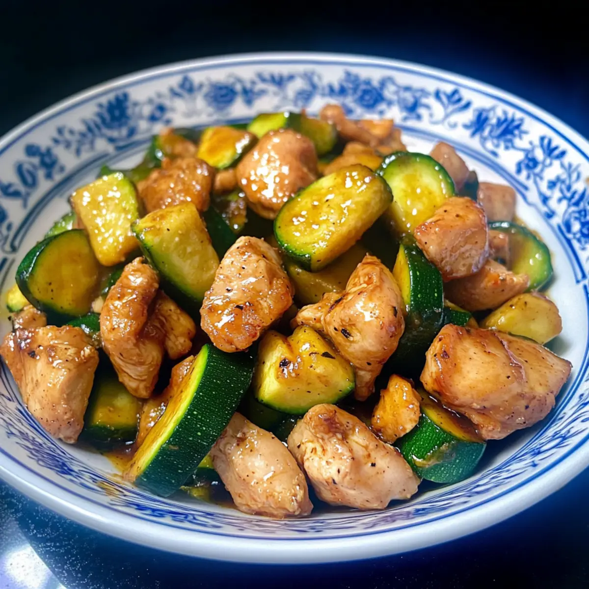 Chicken Zucchini Stir Fry