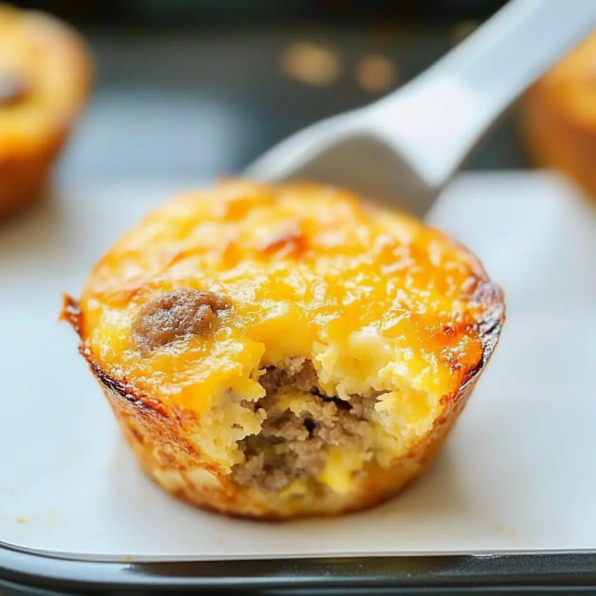 Sausage Egg and Cheese Muffins