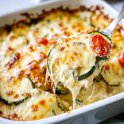Baked Zucchini and Cheese