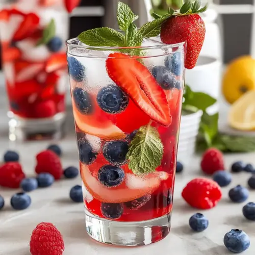 Fourth of July Punch Mocktail