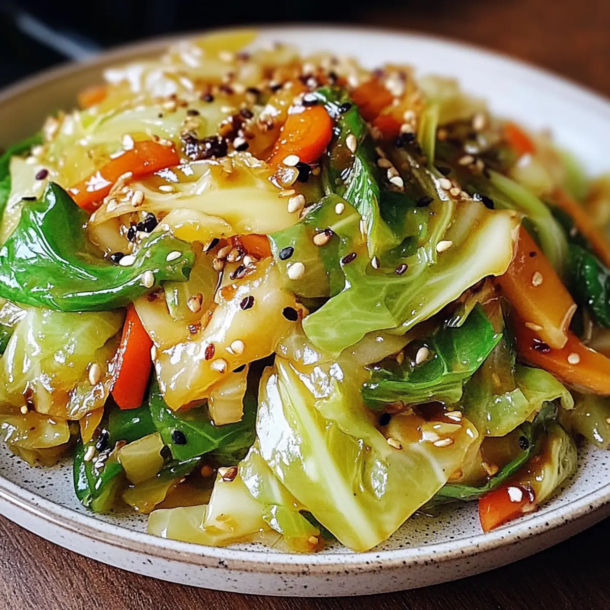 20 Minute Asian Cabbage Stir Fry