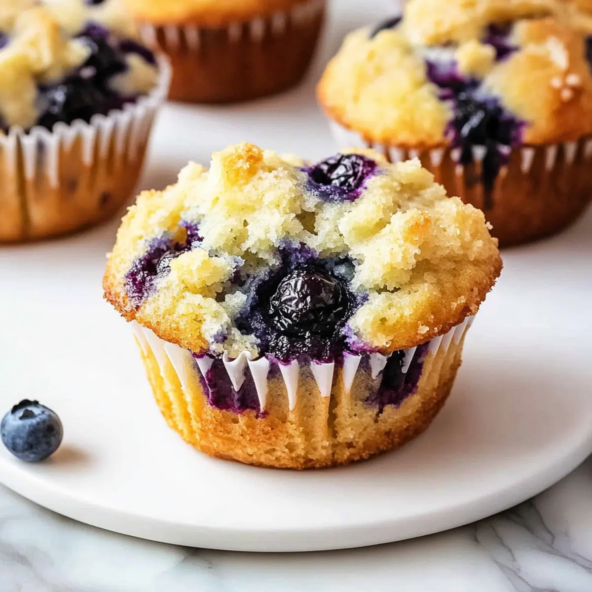 Ultimate Moist & Flavorful Blueberry Muffins