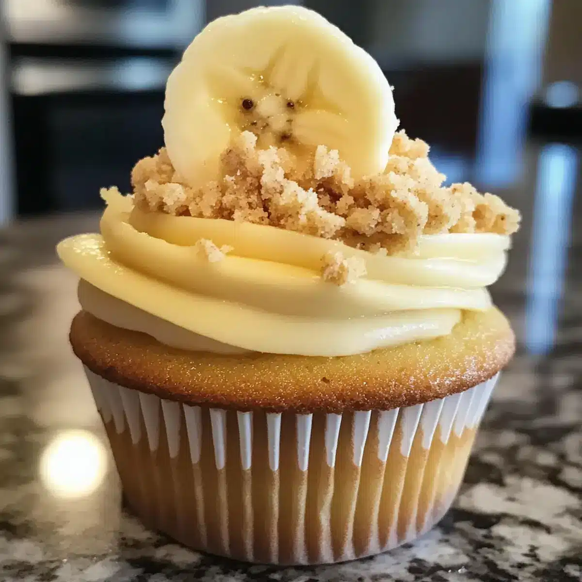 Brown Butter Banana Pudding Cupcakes